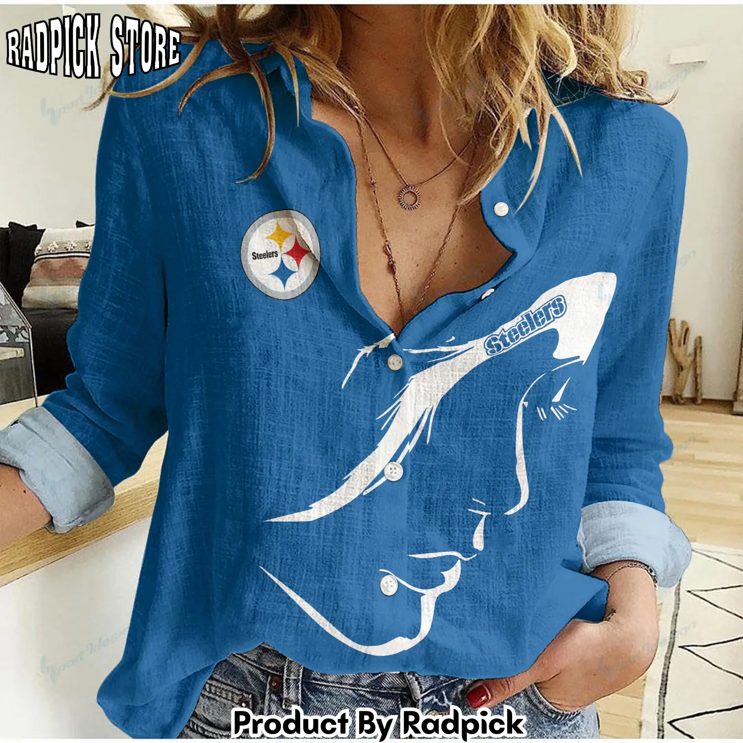 Radpick pittsburgh steelers woman shirt rp662441